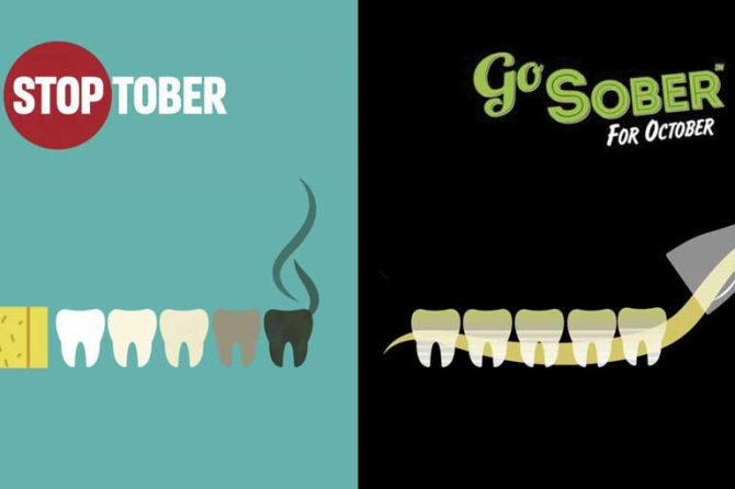 How smoking and excessive drinking can be damaging to your oral health